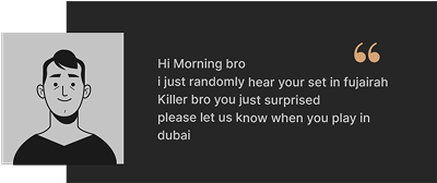 Fan comment about Fujairah set
